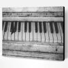 Black And White Piano Paint By Number