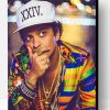 Bruno Mars Rap Style Paint By Number