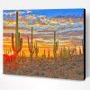 Cactus Arizona Desert Paint By Number