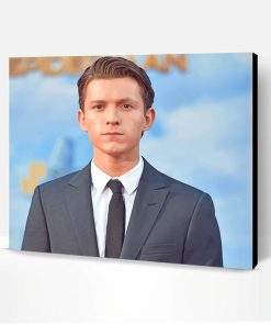 Classy Tom Holland Spiderman Paint By Number