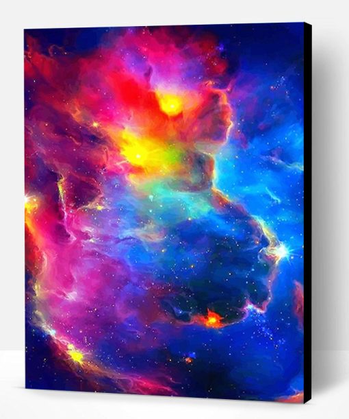 Colorful Universe Paint By Number