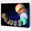 Colorful Universe Planets Paint By Number