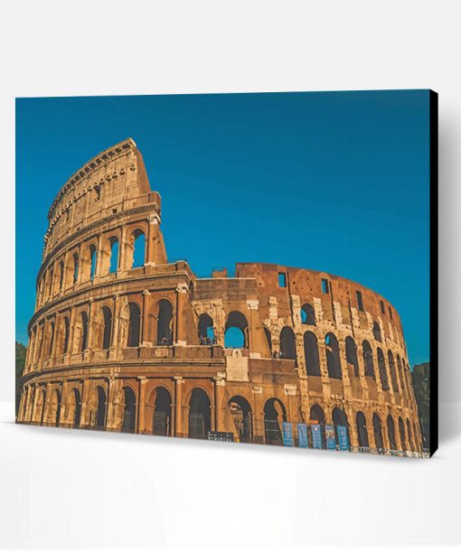 Colosseum Rome Italy Paint By Number