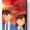 Detective Conan and Ran Paint By Number
