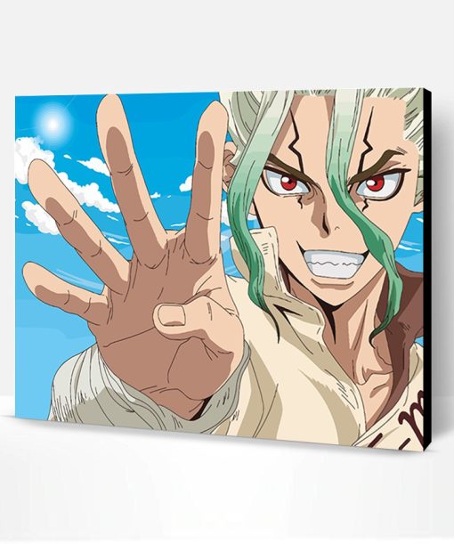 Dr Stone Senku Ishigami Paint By Number