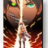Eren Anime Attack On Titan Paint By Number