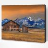Grand Teton National Park Paint By Number