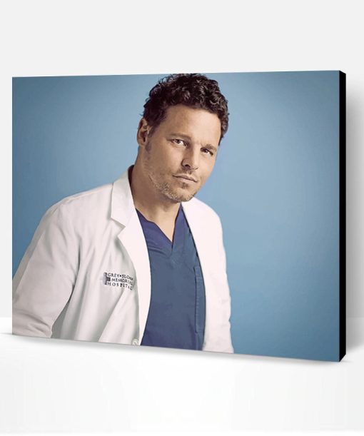 Greys Anatomy Alex Karev Paint By Number