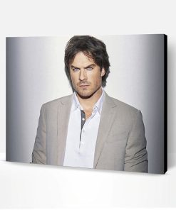 Ian Somerhalder Paint By-Number