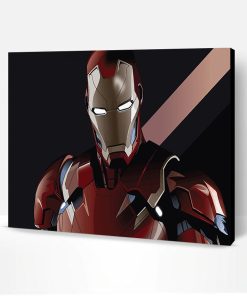 Iron Man Paint By Number