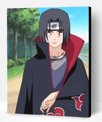 Itachi Uchiha Paint By Number