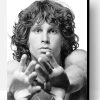 Jim Morrison black and white Paint By Numbers