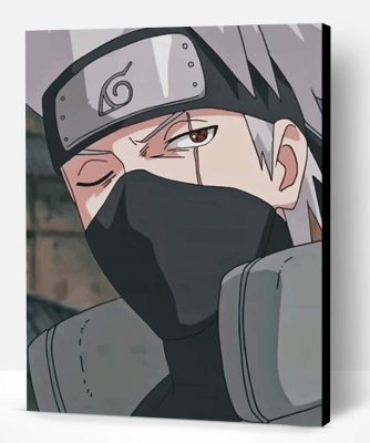 Kakashi Jutsu Naruto Paint By Number