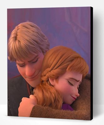 Kristoff And Anna Paint By Number