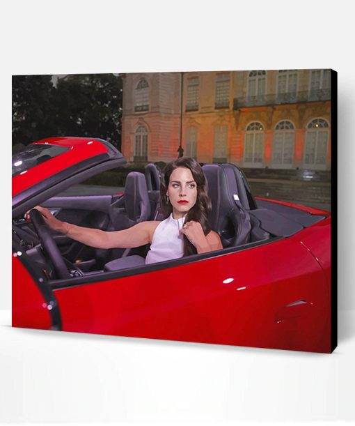 Lana Del Rey Jaguar F type Paint By Number