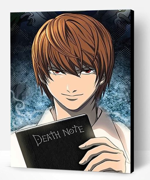 Light Yagami Death Note Paint By Number