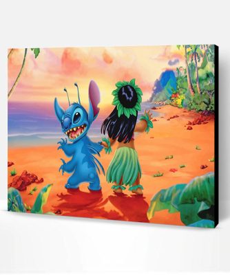 Lilo And Stitch Paint By Number