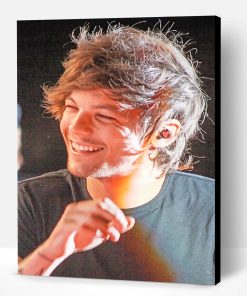 Louis Tomlinson Smiling Paint By Number