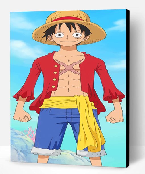 Monkey D Luffy Paint By Number