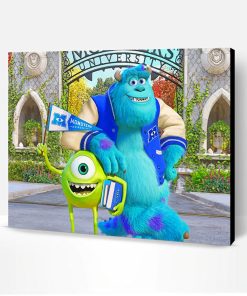 Monsters University Paint By Number