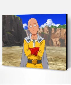 One Punch Man Saitama Paint By Number