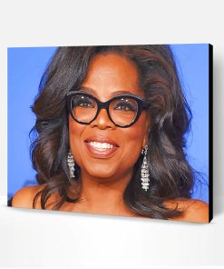 Oprah Winfrey smiling Paint By Number