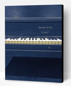 Piano Shaw and Co Paint By Number