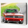 Red Dodge Charger Pro Touring Paint By Number