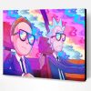 Rick and Morty Cartoon Paint By Number