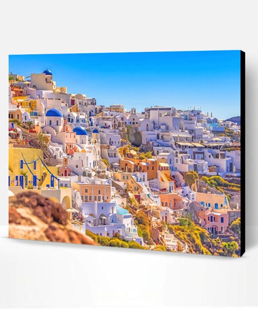 Santorini Thera Greece Paint By Number