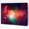 Space Colorful Nebula Paint By Number