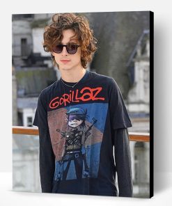 Stylish Timothee Chalamet Paint By Number