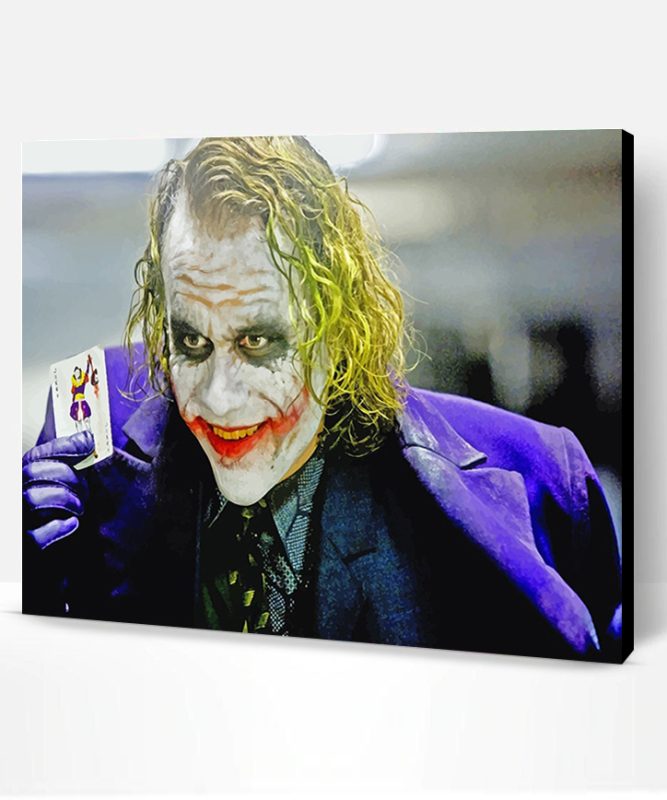 The Dark Knight Joker Paint By Number
