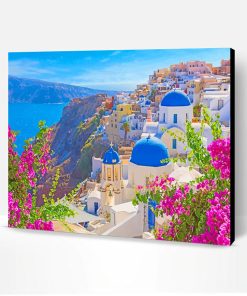 Thira Santorini Greece Paint By Number
