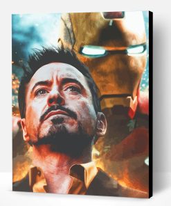 Tony Stark The avengers Iron Man Paint By Number