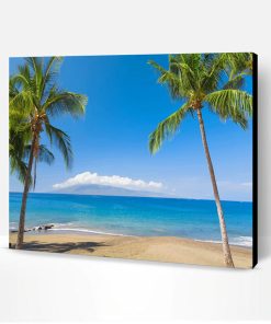Tropics Coast Sea Palma Hawaii Paint By Numbers