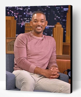 Will Smith in Tonight Show Starring Jimmy Fallon Paint By Number