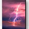 Aesthetic Lightning Sky Paint By Number