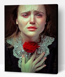 Crying Girl Photography Paint By Number