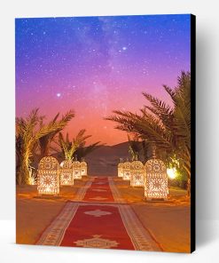 Moroccan Marrakesh Landscape Paint By Number
