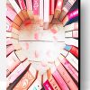 Book Flat Lay Pink Paint By Number