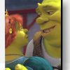 The Perfect couple Shrek and Fiona Paint By Number