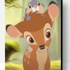 Disney Deer and Rabbit Paint By Number