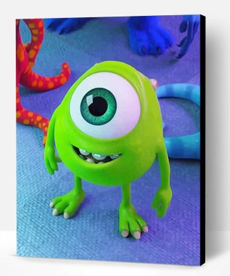 Mike Wazowski Paint By Number