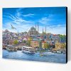 Istanbul Skyline Paint By Number