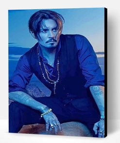 Johnny Depp Paint By Number