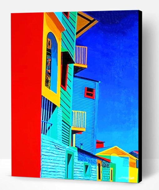 La Boca Argentina Paint By Number