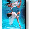 Lady dancing in the Water Paint By Number