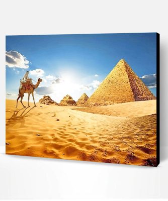 Sahara Egypt Landscape Paint By Number