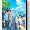 Taki And Mitsuha Paint By Number